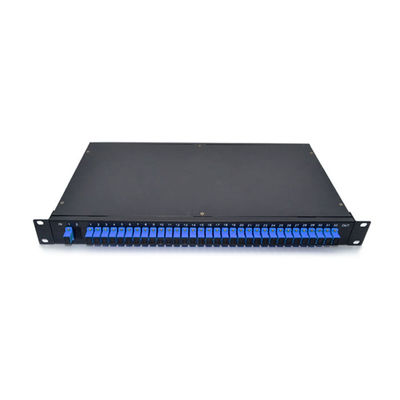 1u 선반 장착 Plc 분배기 FTTH Plc 평면 광파 회로 MM