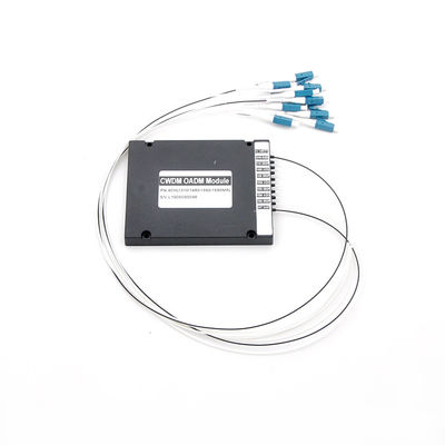 단일 파이버 Dwdm 먹스 역다중화기 16Channel ROHS 광섬유 DWDM WDM 멀티플렉서