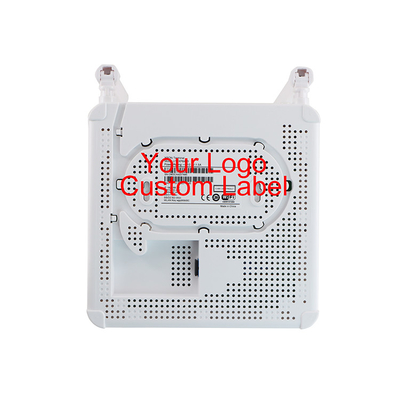 HGU GPON 듀얼 밴드 ONU ONT 라우터 2x5 Dbi WIFI 4GE+1POTS+2WIFI ​​2.4g 5.8g