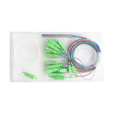 광섬유 아나테우 1x32 Lc Apc 연결기 약수 SC 작은 Plc 분배기