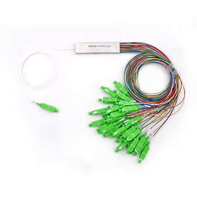 광섬유 아나테우 1x32 Lc Apc 연결기 약수 SC 작은 Plc 분배기