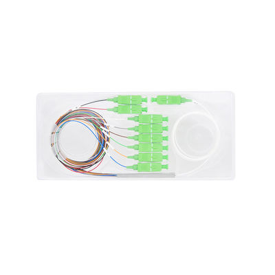 CATV 텔레콤 광섬유 PLC 분배기 1x8 작은 G657A1 SM