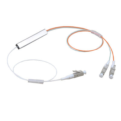OM2 1x2 케이블 광섬유 PLC 분배기 FTTH 물미 부문