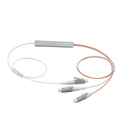 OM2 1x2 케이블 광섬유 PLC 분배기 FTTH 물미 부문