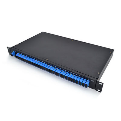 1u 선반 장착 Plc 분배기 FTTH Plc 평면 광파 회로 MM