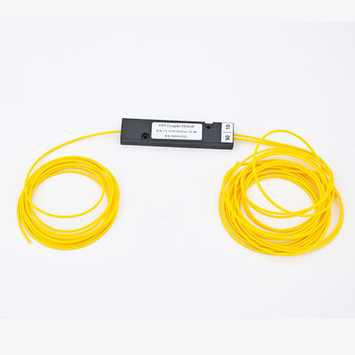FBT는 광섬유 PLC 분배기 케이블 PLC 랙 듀얼 윈도우를 녹였습니다