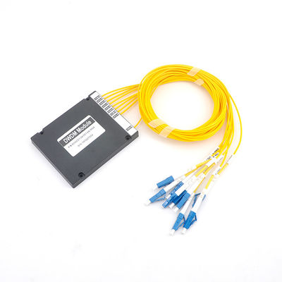 1530.33nm Lc 단일모드 섬유 8 채널 크위디엠 먹스 역다중화기 모듈