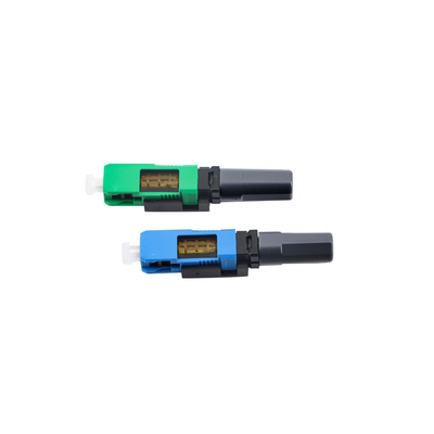 FTTH 밭 섬유 광 커넥터 SC / UPC SC5203 푸른 청색